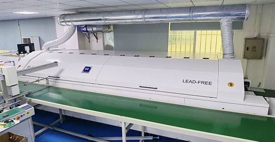 BGA CSP Components SMT Reflow Oven 7.5KW Reflow Soldering Equipment For SMT Line