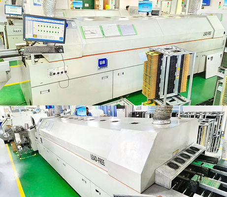 9KW Lead Free Reflow Oven Machine 2600mm Heating Zones RF-600I