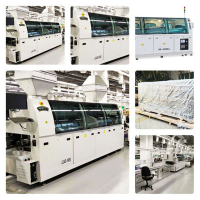 PID Lead Free Wave Soldering Machine AC380V SMT Wave Solder RF-400XL